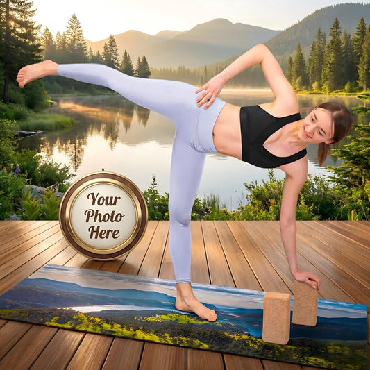 Custom Photo Yoga Mat - Sky High Gallery
