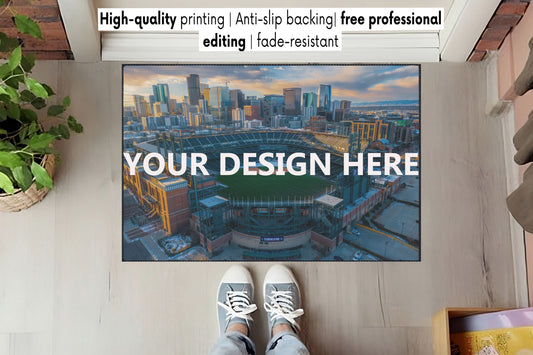 Custom Photo/Logo Door Mats, Personalized Floor Mats (Etsy) - Sky High Gallery