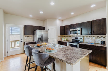 Modern Luxury Kitchen Interior Photography Desk Mat