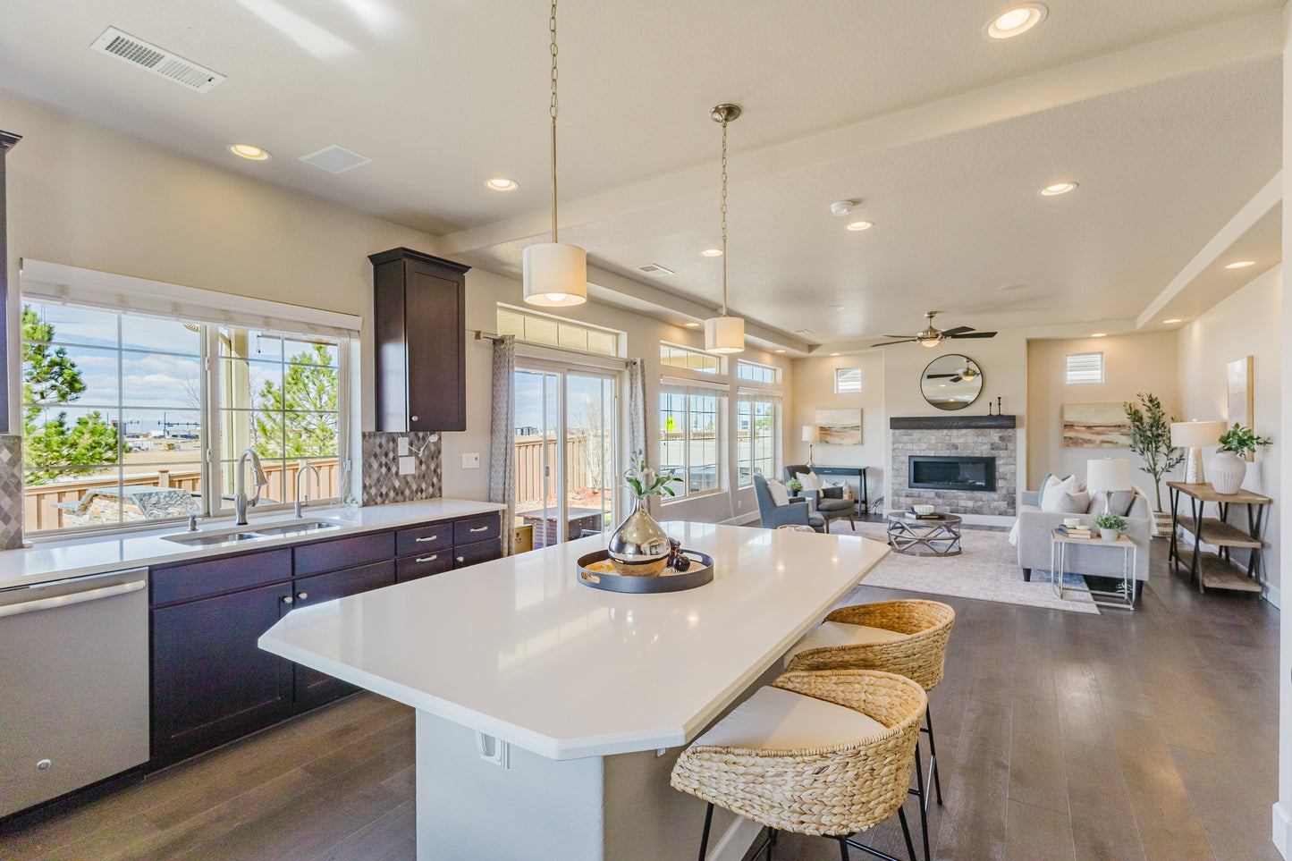 Modern Home Interior Desk Mat | Real Estate Extended Mouse Pad