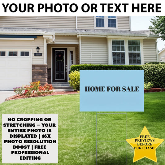 Yard sign designs