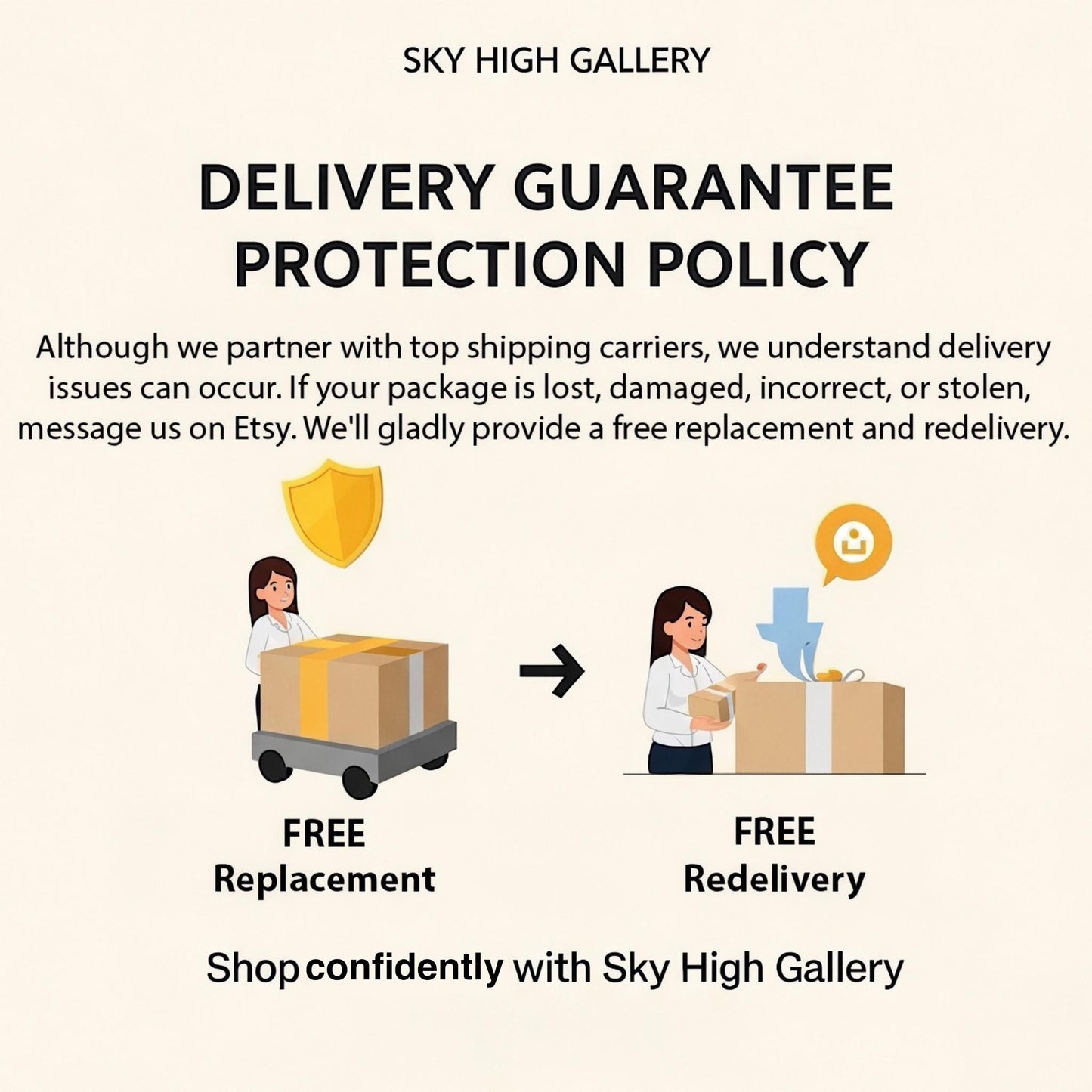 Custom Pillow - Sky High Gallery