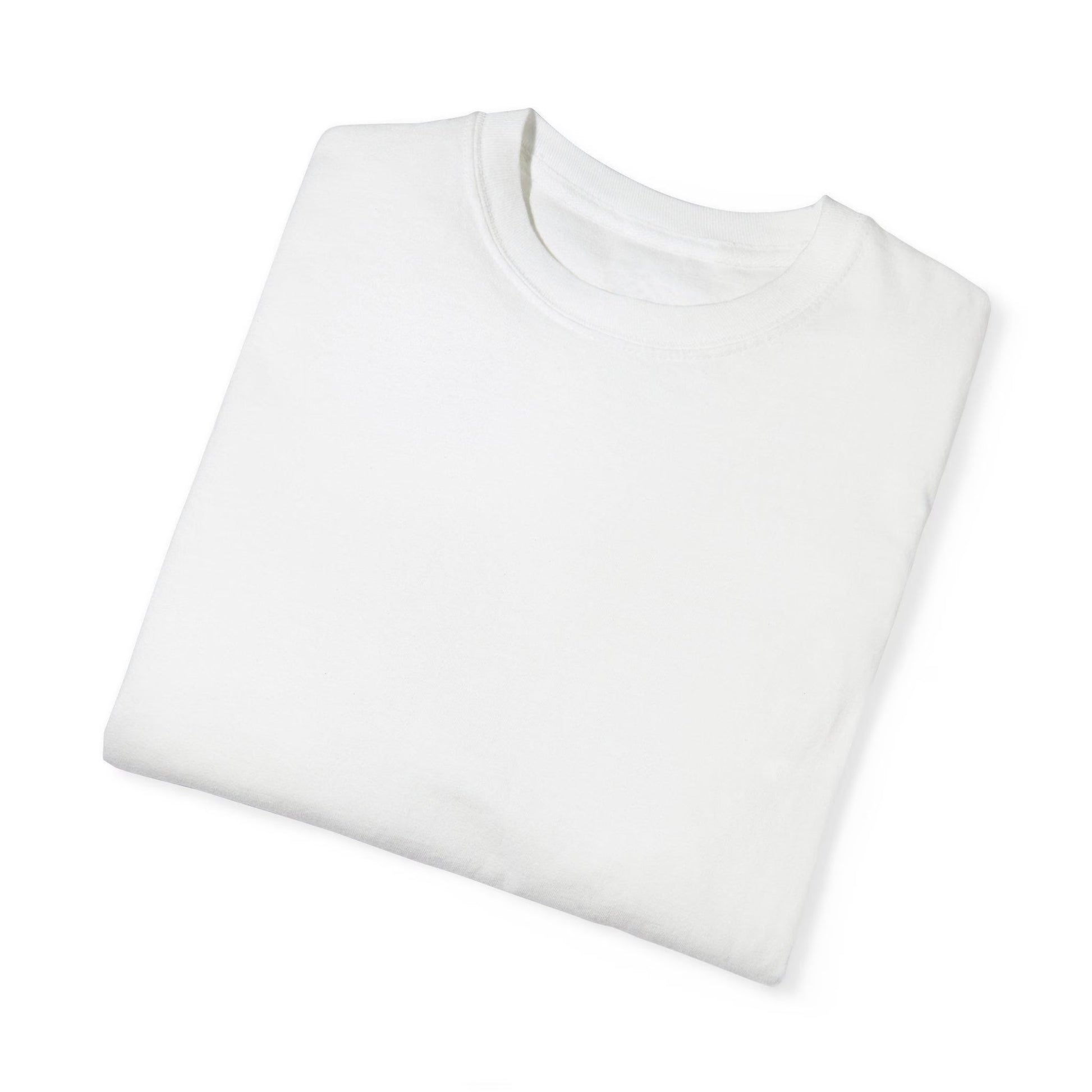close-up of custom photo print on 100% cotton unisex t-shirt