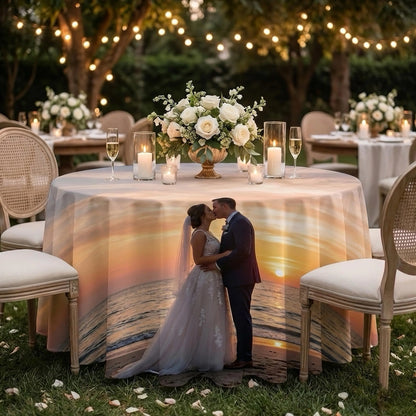 Custom Photo Tablecloth 55x55