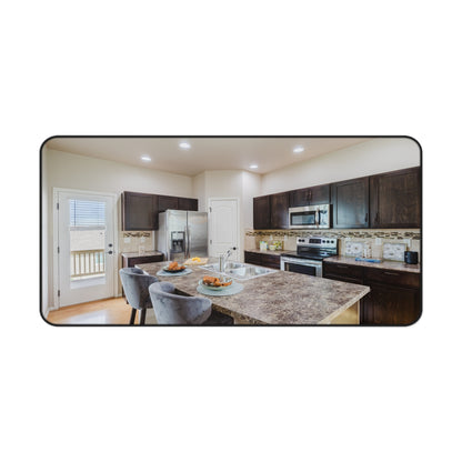 Modern Luxury Kitchen Interior Photography Desk Mat