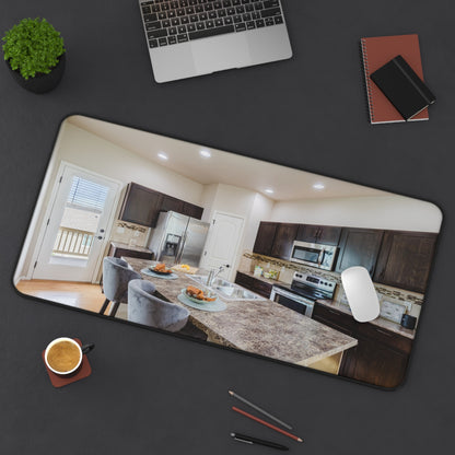 Modern Luxury Kitchen Interior Photography Desk Mat