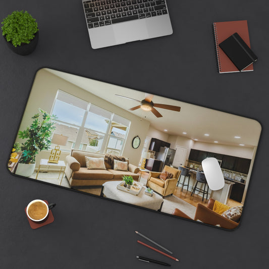 Luxury Real Estate Agent Desk Mat | Modern Interior Design Office Pad - Sky High Gallery