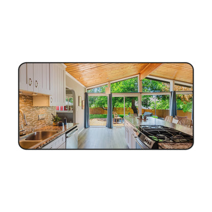 Bright & Airy Kitchen Desk Mats | Culinary Art Setup