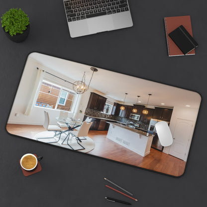 Real Estate Photography Desk Mat - Custom Luxury Kitchen Photo Pad