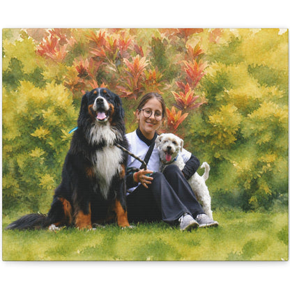 Portrait in a Watercolor World - Sky High Gallery