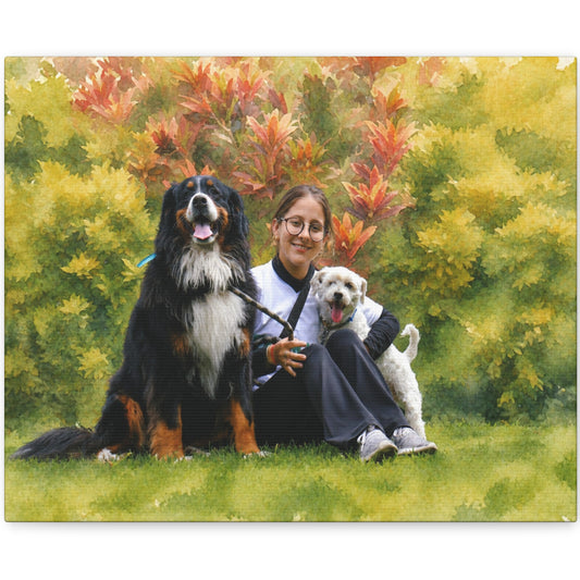 Portrait in a Watercolor World - Sky High Gallery