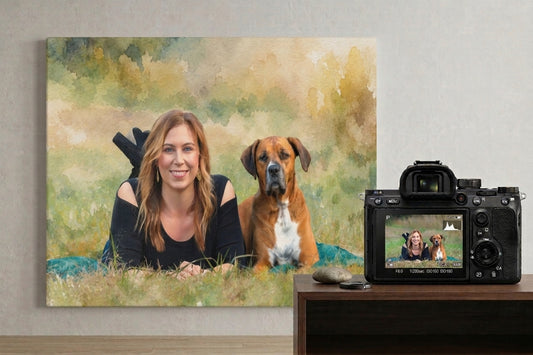 The Portrait Watercolor Experience (Booking) - Sky High Gallery